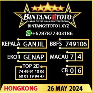 Prediksi Bintang5 Hongkong 