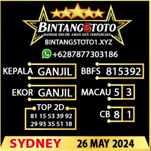 Prediksi Bintang5 Sydney 