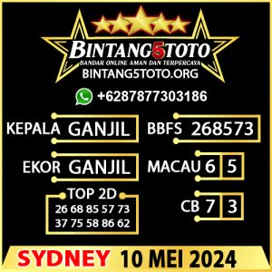 PREDIKSI BINTANG5 SYDNEY