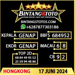 Prediksi Bintang5 Hongkong