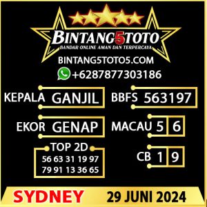 Prediksi Bintang5 Sydney