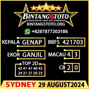 Prediksi Bintang5 Sydney