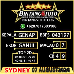 Prediksi Bintang5 Sydney