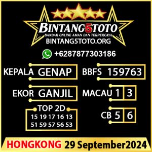 Prediksi Bintang5 Hongkong