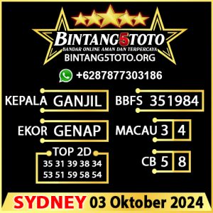 Prediksi Bintang5 Sydney