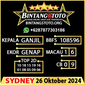 Prediksi Bintang5 Sydney