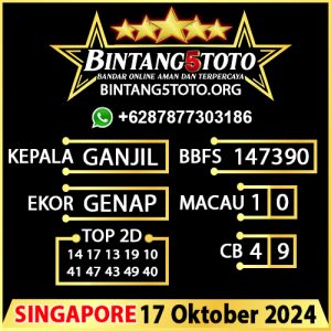 Prediksi Bintang5 Singapore