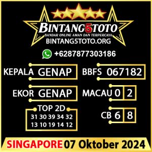 Prediksi Bintang5 Singapore