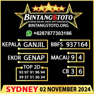 Prediksi Bintang5 Sydney